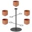 Подставка для цветов Terrapotta с горшками 5 шт, titanium, Umbra, изображение 6