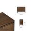 Комод Unique Furniture, Rivoli, 2 секции, 104,5х45х80,5 см, Unique Furniture, изображение 16
